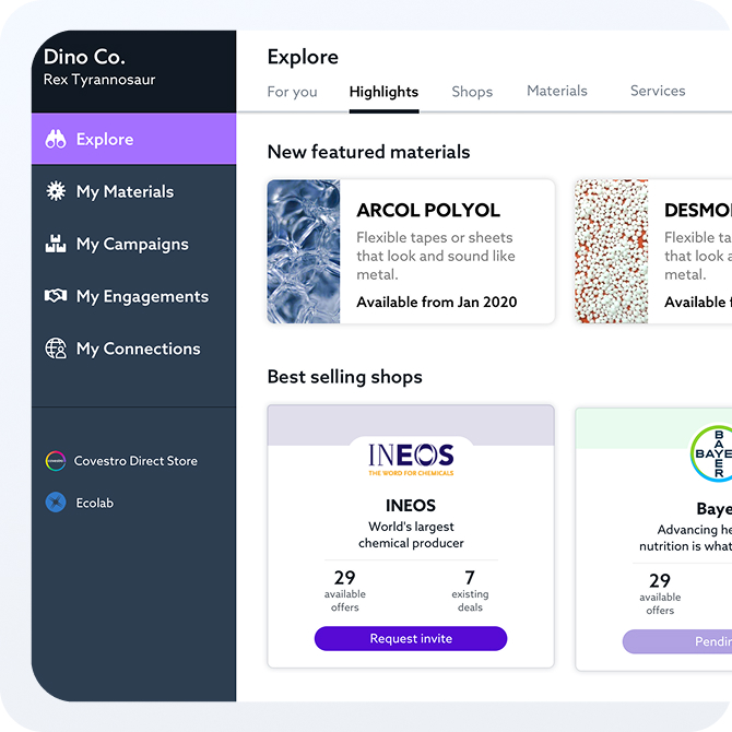 Asellion digital marketplace for the chemical industry