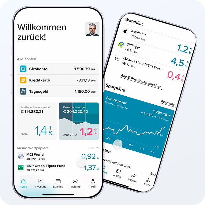 Consorsbank personal financial experience app